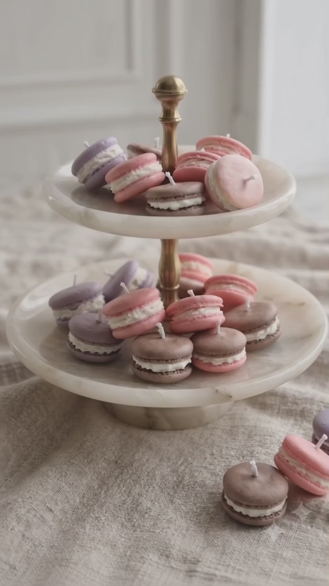 Macaron | Set Candele Douceur de Paris