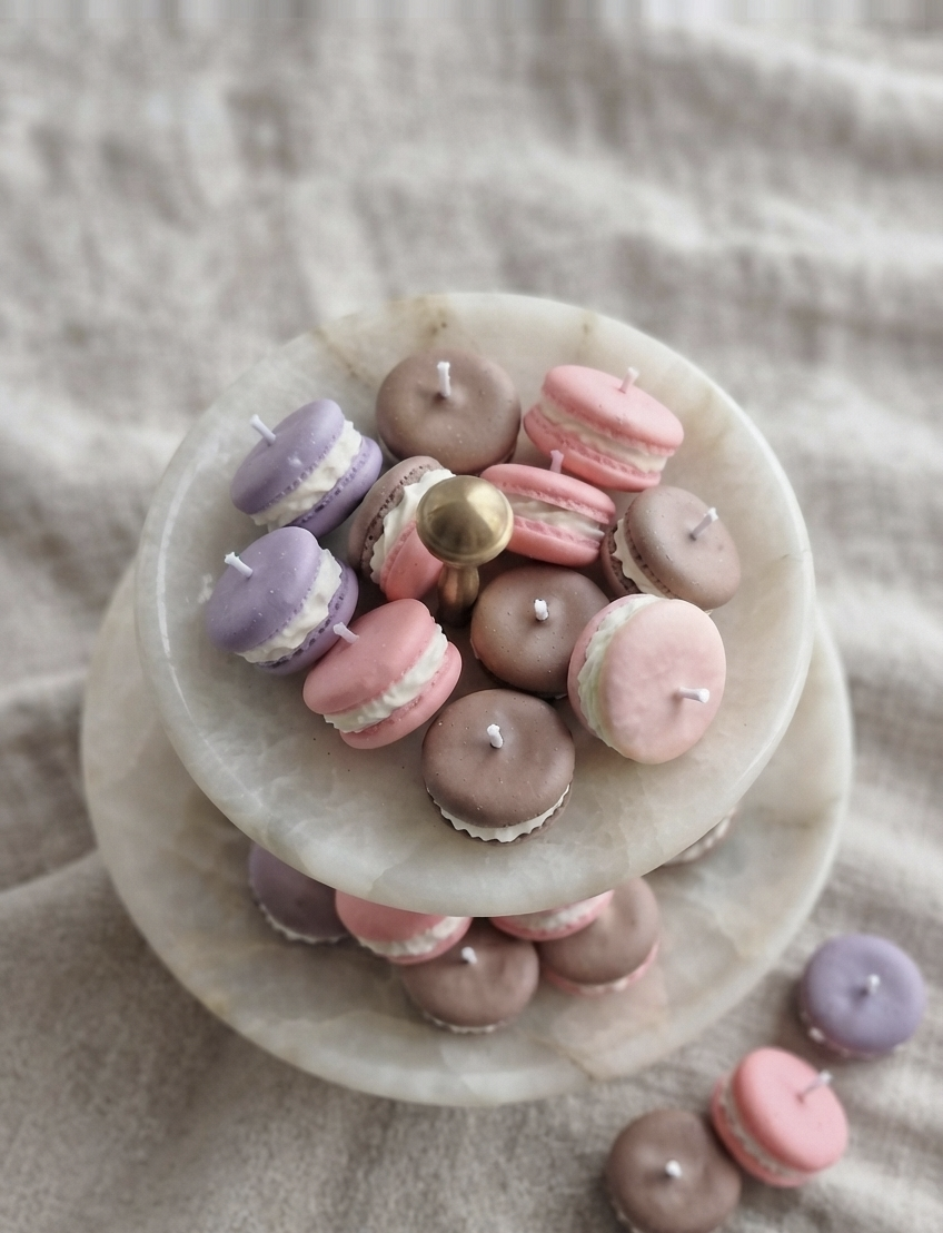 Macaron | Set Candele Douceur de Paris