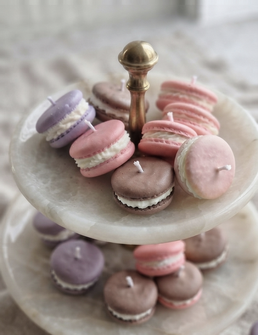 Macaron | Set Candele Douceur de Paris